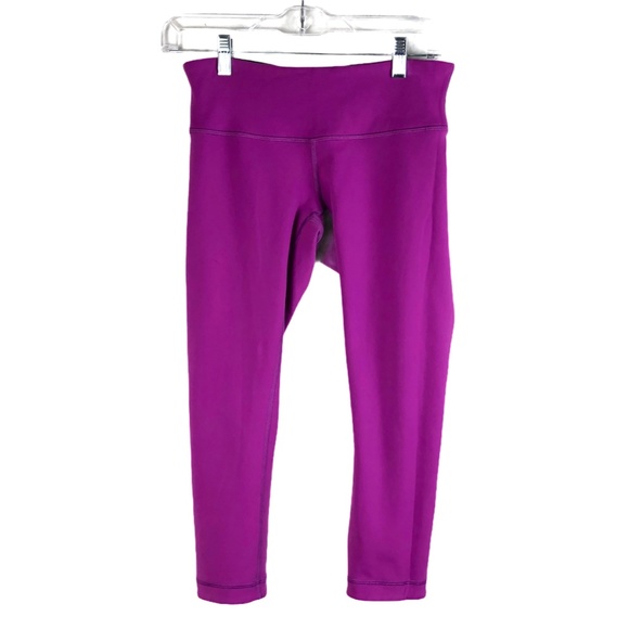Lululemon Reversible Wunder Under Crop Legging 6 - Picture 2 of 8